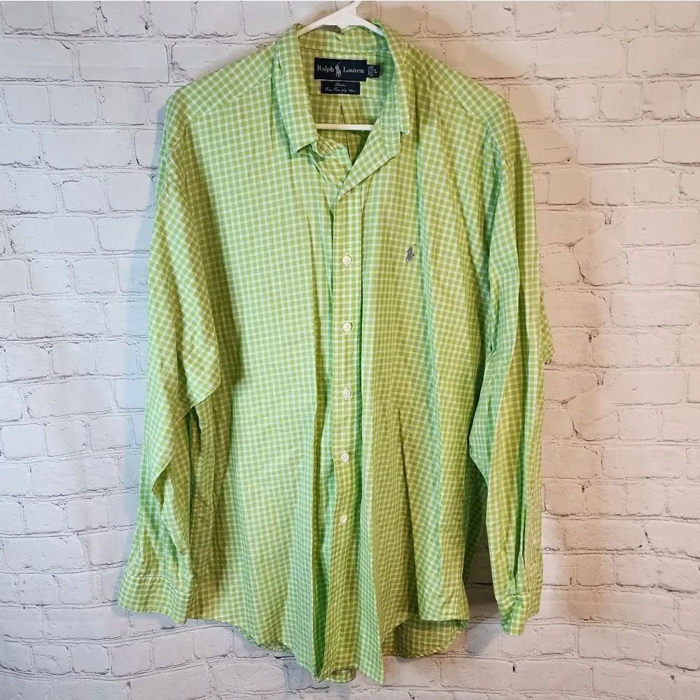 Men's Ralph Lauren "Blake" longsleeve button-down shirt, size Large